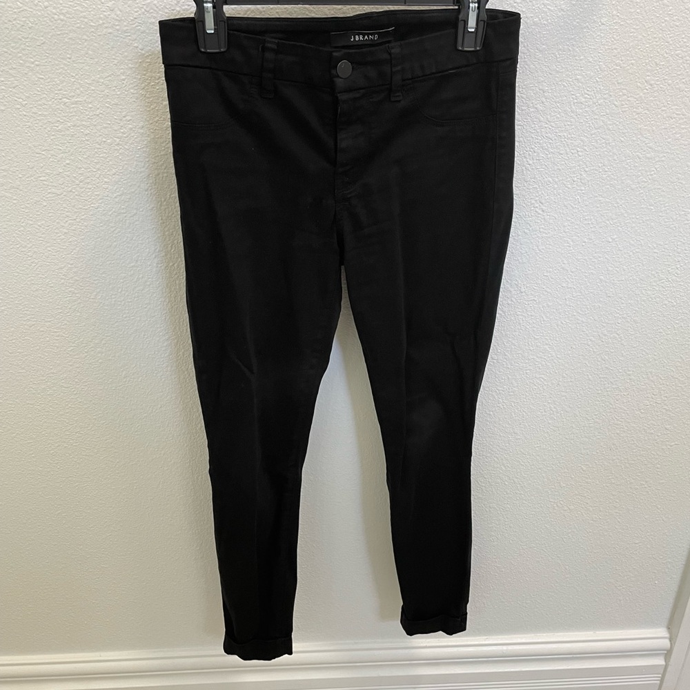J Brand Cuffed Pant - black